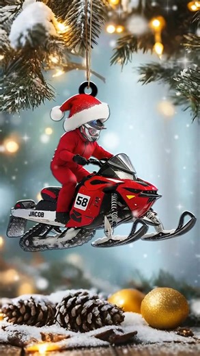 49 reactions | Perfect Christmas Personalized Gift for Snowmobile Riders! Get Yours> bonsellas.com/102906 | Bonsellas | Facebook