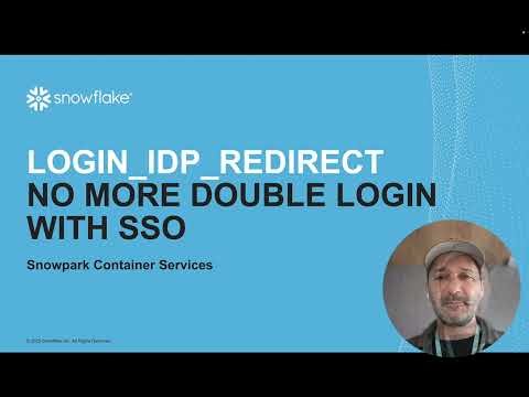 Better SSO for SPCS apps with LOGIN_IDP_REDIRECT