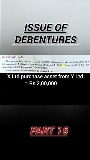 Issue of Debentures Explained | Class 11 Accounts part 15