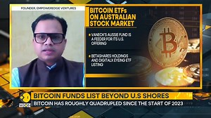 16K views · 205 reactions | An exchange-traded fund investing in #bitcoin made its debut on Australia's primary stock market this week, joining a slew of comparable launches in the US and Hong Kong this year. @JyotsnaKumar13 talks to Sharat Chandra (@DLTevangelist), founder, Empoweredge Ventures, for perspective Watch more at wionews.com/videos | WION | Facebook