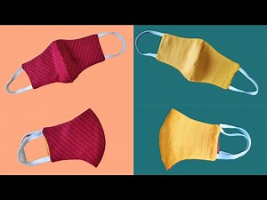How To: Make easy double sided face mask || Reusable and washable
