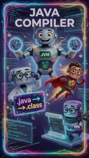 Java Execution Process Explained 🔥 #java