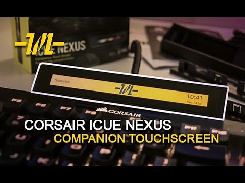 Corsair's iCue Nexus! First Look & Tutorial