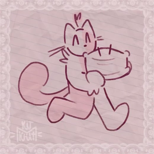 Just be Competent - ITS MY BIRTHDAYYY X33 #animation #birthday #imtired #cat