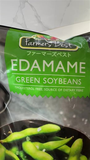 this is how i cook edamame…this is how we enjoy eating it… i also add it when cooking shrimp Edamame are immature soybeans, typically boiled or steamed in their pods and served as a popular appetizer or snack, often with salt, especially in East Asian cuisine. #edamame