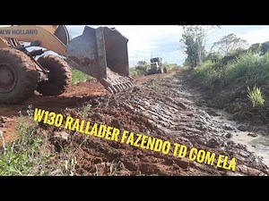 W130 rallader fazendo tudo com ela