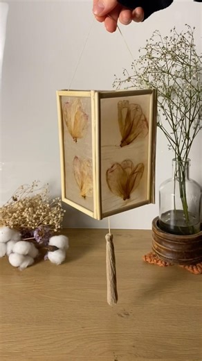 HOW? Lantern from TEABAGS and CHOPSTICKS | DIY Recycle Idea