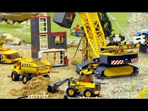 LEGO Construction Machines - Cranes, Trucks, Loaders, Excavators and others