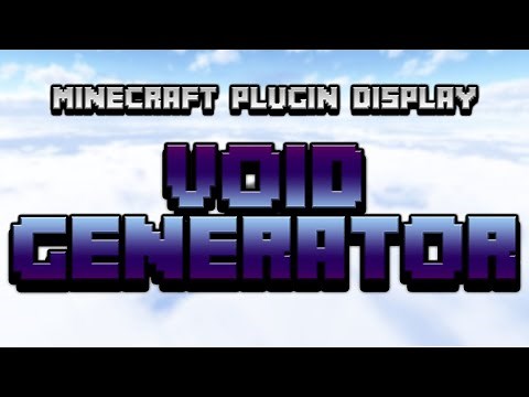 Minecraft Plugin Display: Void Generator