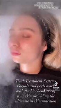 Experience our super relaxing and ultra nourishing Truth Treatment Systems Facial 💕