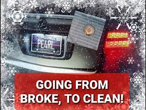 Broken License Plate bolts, and how to fix them. Also MERRY FREAKIN CHRISTMAS!!