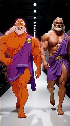 “Hercules Characters in REAL LIFE?! 🤯⚡️”