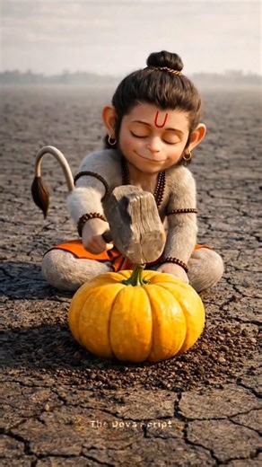 Hanuman Ji vs Mahishasura! 🎃🥊🍅 #Shorts #Ai #JaiBajrangbali #Bhakti