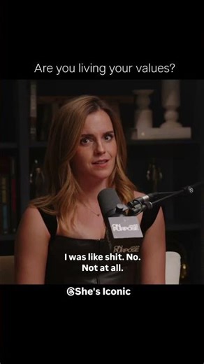 Emma Watson says ask yourself the HARD QUESTIONS #emmawatson #jayshetty #shorts