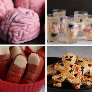 1.4M views · 1.3K reactions | Make one of these 4 spooky Halloween treats if you plan on throwing a costume party this year! | Tasty | Facebook