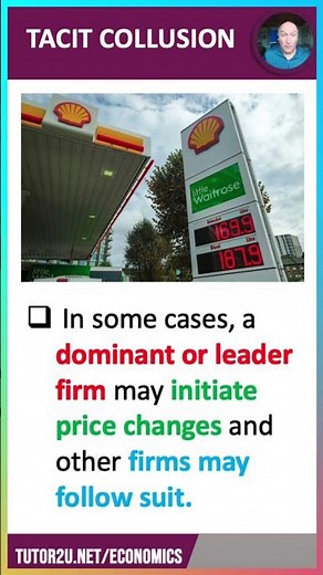 Tacit Collusion | 60 Second Economics | A-Level & IB