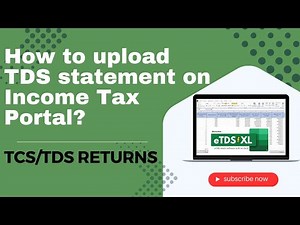 How to upload TDS/TCS returns online?