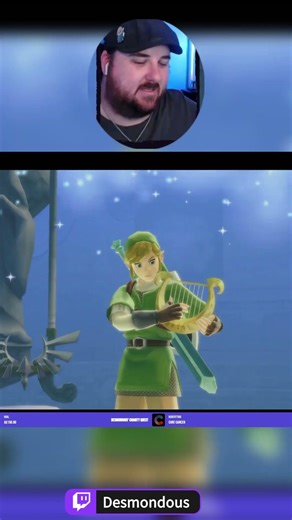 Learning Nayru’s Wisdom on the Goddess Harp! #Shorts #Zelda