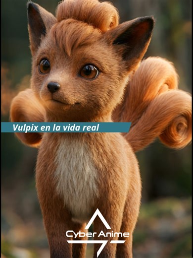#Pokémon #Vulpix en la vida Real 😱 / #Ultrarealista #ultrarealistic Vulpix es un #pokemon de tipo Fuego, reconocido por su elegancia, astucia y apariencia mística. Su cuerpo es pequeño y esbelto, cubierto por un pelaje suave de color naranja claro. Lo más distintivo son sus seis colas, que desde su nacimiento son únicas y, con el tiempo, se vuelven más largas y brillantes. A pesar de su aspecto adorable, Vulpix es inteligente y precavido. Puede manipular el fuego a voluntad, creando llamas suav
