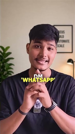 “WhatsApp replies happen automatically”