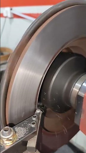 Brake service brake rotor disc resurfacing