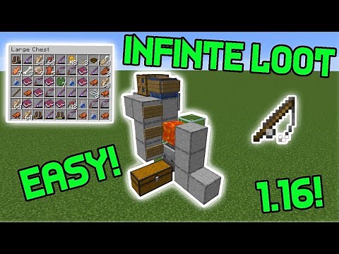 Minecraft Tutorial: 1.16+ EASY AUTOMATIC FISH FARM | FULLY AFKABLE!