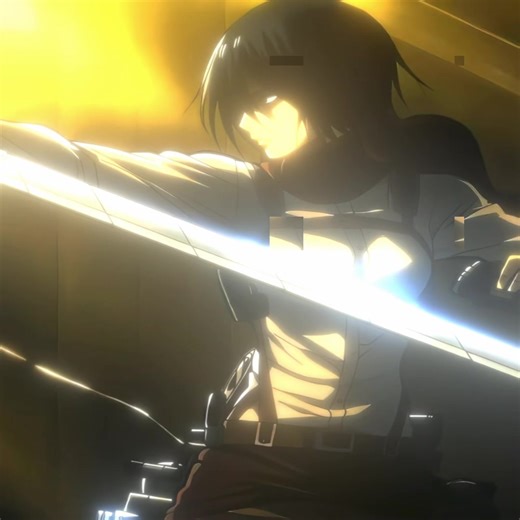 Mikasa is mommy😳 | attack on titan is hella peak, but why did mikasa have to cut her hair so short🥀 | #fyp #viral #aot #edit #mikasa