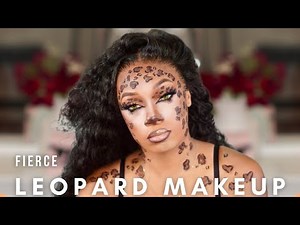 Easy Leopard Print Makeup for Beginners | Makeup for WOC | Imani E.