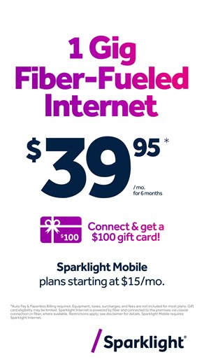 Now with Sparklight Mobile, stay connected wherever you go. Add powerful 5G nationwide coverage starting at $15/mo. | Sparklight | Facebook