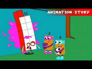 [ANIMATION STORY] Oh No! NB 11 gets stuck in slime by the Terrible twos