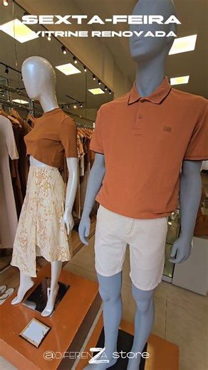 Diferenza Store PB on Instagram: "Mais uma sexta-feira com a vitrine renovada na Diferenza Store Pato Branco ✨ Desta vez, os tons terrosos e o neutro sofisticado roubaram a cena, trazendo elegância, aconchego e muito estilo para inspirar cada detalhe do seu ambiente. Passe por aqui e sinta a diferença. Venha se encantar com as novidades e escolher o visual que vai marcar seus melhores momentos. Moda masculina e feminina. Peças selecionadas para quem valoriza elegância, conforto e personalidade. 