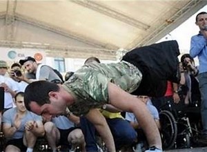 Planche Pushup World Records