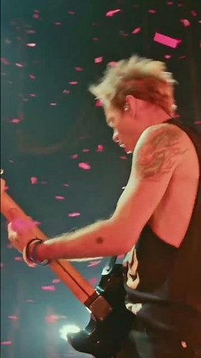 Deryck took the stage with Electric Callboy to perform “Still Waiting” in Los Angeles, CA. #sum41