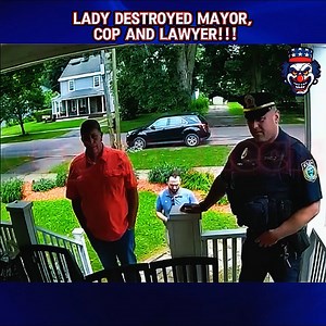Lady destroyed mayor, cop and lawyer!!! | Art