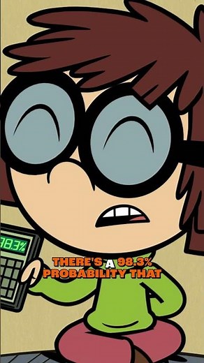 Statistical probability of a Loud House DISASTER 💥 #shorts