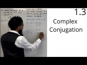 Edexcel AS Level Further Maths: 1.3 Complex Conjugation
