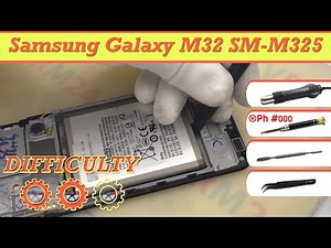 Samsung Galaxy M32 SM-M325 Disassembly Take apart | Solution