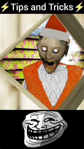 Granny Remake Christmas Mod Play || Funny Trolling Granny Game apk 😡😡 #shorts #funny #gaming