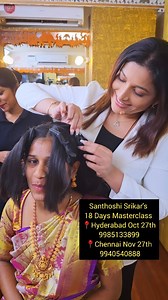 44K views · 95 reactions | Santhoshi Srikar's 18 Days Masterclass...