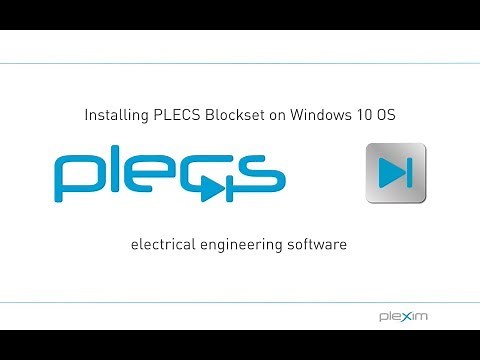 How to Install PLECS Blockset on a Windows Operating System