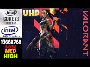 Valorant | Intel UHD | i3-1005G1 | 8GB Ram | Benchmark