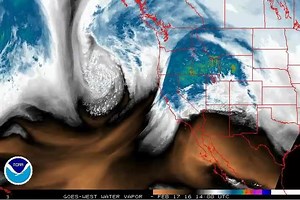 15K views · 267 reactions | This GOES-West water vapor imagery shows...