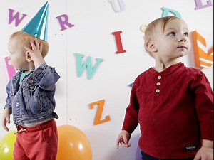 Colourful and a breeze to make, this DIY alphabet letter wall is fit for a photoshoot with your little ones! | CBC Life