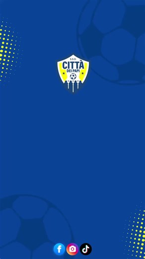RESOCONTO GARE – CITTÀ DEI PAPI 💙💛 💪⚽️ Weekend intenso per il nostro settore giovanile, tra vittorie importanti e partite che fanno crescere. L’Under 15 regala una grande soddisfazione con una prestazione convincente, chiudendo la gara con una splendida vittoria 7–1, frutto di gioco, determinazione e spirito di squadra. Per l’Under 16 e l’Under 17 il risultato finale non sorride, entrambe sconfitte 4–0, ma il campo insegna sempre: ogni difficoltà è un’occasione per migliorare, lavorare di più
