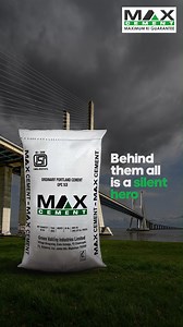 1.2K views · 12 reactions | You trust the strength beneath your feet, so we built it to never falter. From bridges to dams, every resilient structure carries the legacy of Max OPC. Fast-setting. Ultra-durable. Designed for tomorrow’s demands. Max OPC – The strength you don’t see, but always rely on. #MaxCement #MaxOPC #strength #infrastructure #Durability #BuildStrongWithMax | MAX CEMENT | Facebook