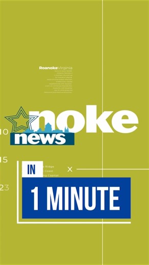 Need a quick pick-me-up? Check out some of the good things happening in our City with this Noke News in a Minute ▶️🌟 | City of Roanoke, Virginia - Government
