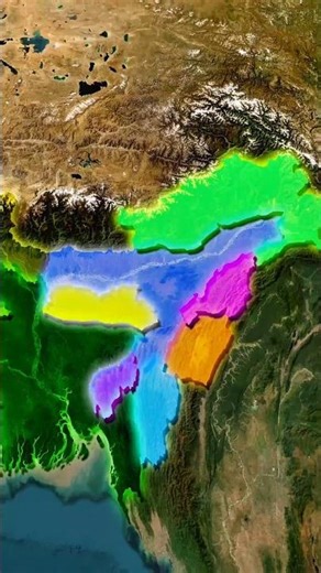 বাংলাদেশের চিকেন নেক ফেনী কে বলা হয় কেন ? #mapanimation #shorts