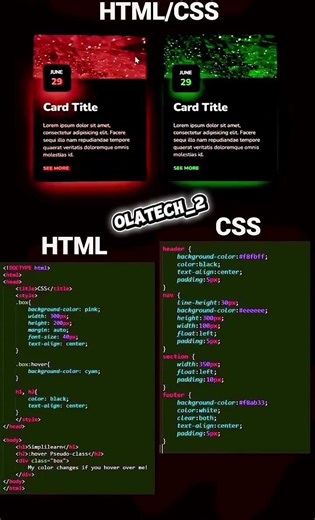 HTML and CSS project idea 💡 #coding #webdevelopment #htmlproject #cssprojects #fyp #coding #fypシ