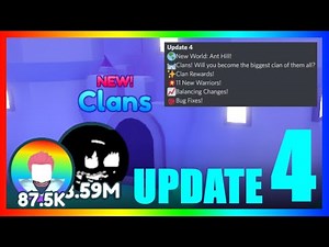 CLANS & MORE SECRETS ANIME WARRIORS SIMULATOR UPDATE 4