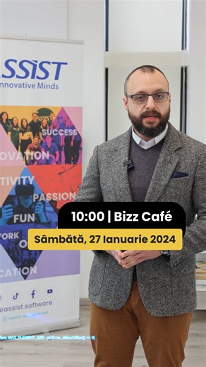 2.2K views · 32 reactions |  Te așteptăm la BIZZ Cafe, pentru a discuta pe tema “헣헿헮헰혁헶헰헮헹 헴혂헶헱헲 혁헼 헳혂헻헰혁헶헼헻헮헹 헽헿헼헴헿헮헺헺헶헻헴”. Înscrie-te acum!  https://forms.office.com/e/rrx2qubYUf | ASSIST Software | Facebook
